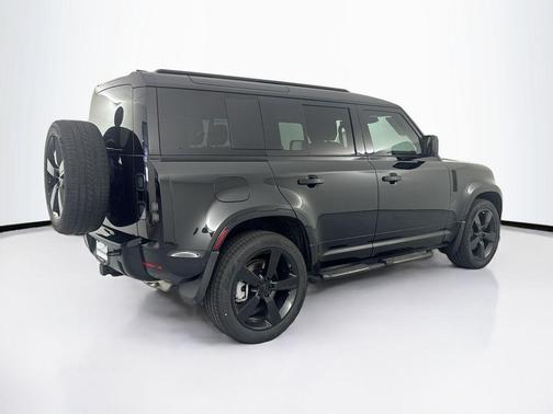 Santorini Black Metallic 2026 Land Rover Defender P400 X-Dynamic SE