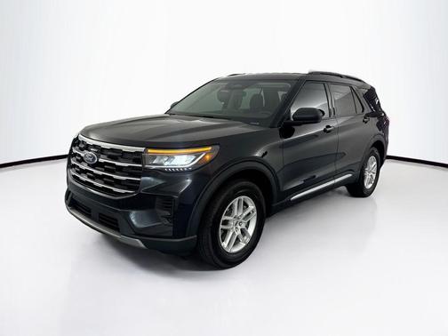AGATE BLACK METALLIC 2025 Ford Explorer Active