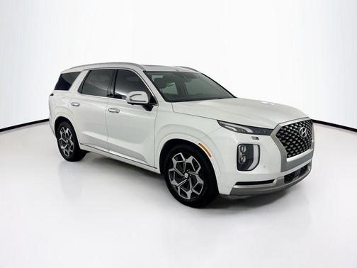 Hyper White 2022 Hyundai PALISADE Calligraphy