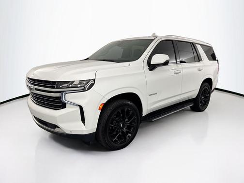 Summit White 2022 Chevrolet Tahoe LT
