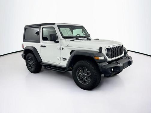 Bright White Clearcoat 2025 Jeep Wrangler Sport S
