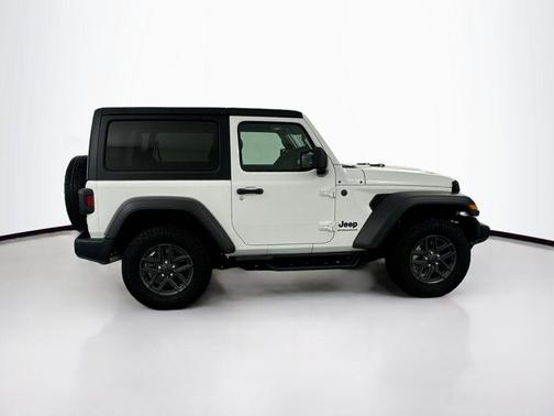 Bright White Clearcoat 2025 Jeep Wrangler Sport S