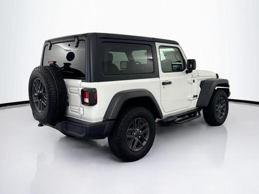 Bright White Clearcoat 2025 Jeep Wrangler Sport S