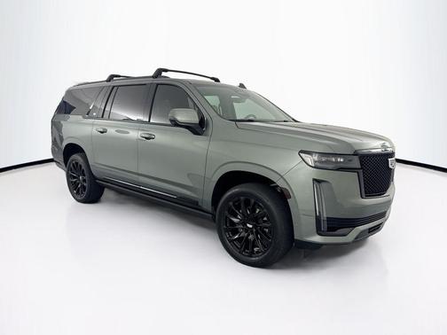 Dark Emerald Metallic 2024 Cadillac Escalade ESV Sport Platinum