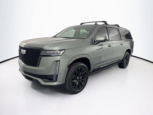 Dark Emerald Metallic 2024 Cadillac Escalade ESV Sport Platinum