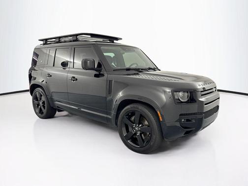 Santorini Black Metallic 2024 Land Rover Defender 110 P400 X-Dynamic SE