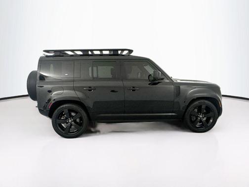 Santorini Black Metallic 2024 Land Rover Defender 110 P400 X-Dynamic SE