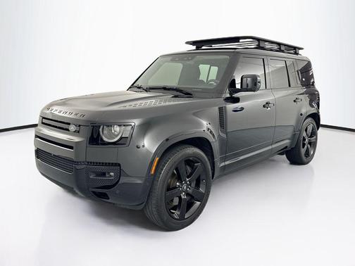 Santorini Black Metallic 2024 Land Rover Defender 110 P400 X-Dynamic SE