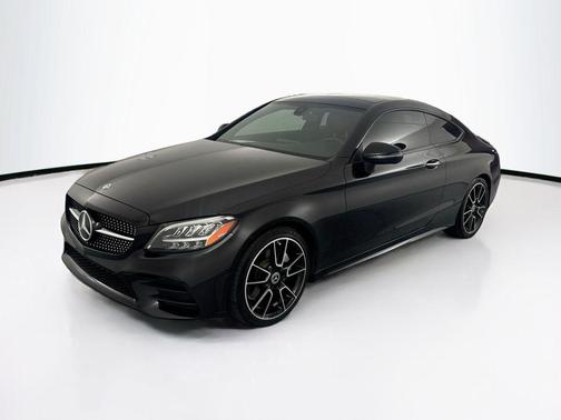Black 2021 Mercedes-Benz C-Class Coupe
