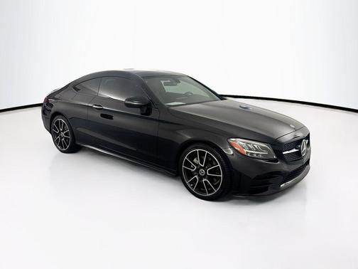 Black 2021 Mercedes-Benz C-Class Coupe