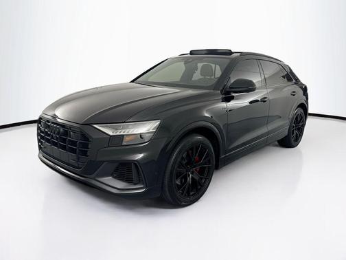 Mythos Black Metallic 2023 Audi Q8 55 Prestige