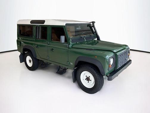 Green 1996 Land Rover Defender 110