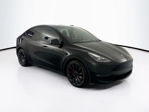 Solid Black 2022 Tesla Model Y Performance Dual Motor All-Wheel Drive