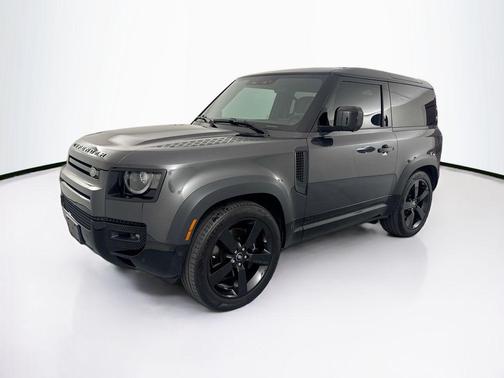 Carpathian Grey Premium Metallic 2023 Land Rover Defender V8