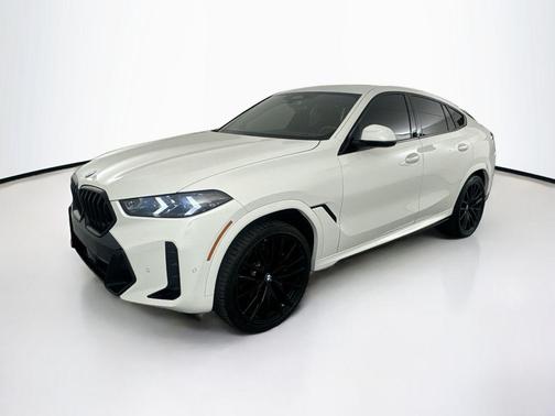 Alpine White 2024 BMW X6 xDrive40i