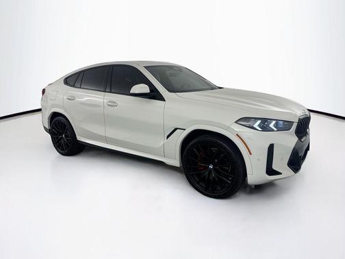 Alpine White 2024 BMW X6 xDrive40i