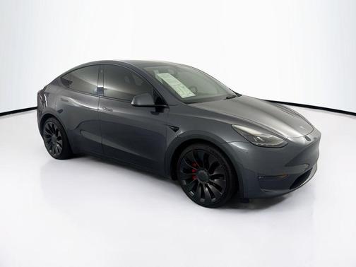 Midnight Silver Metallic 2022 Tesla Model Y Performance Dual Motor All-Wheel Drive