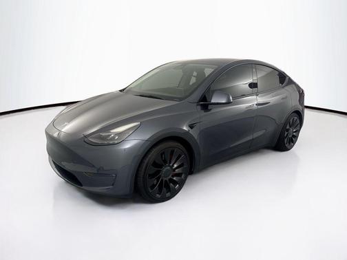 Midnight Silver Metallic 2022 Tesla Model Y Performance Dual Motor All-Wheel Drive