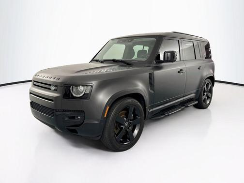 Santorini Black Metallic 2024 Land Rover Defender 110 P400 X-Dynamic SE