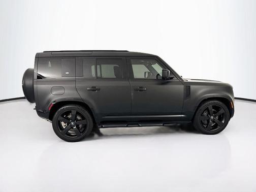Santorini Black Metallic 2024 Land Rover Defender 110 P400 X-Dynamic SE