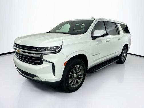 Summit White 2023 Chevrolet Suburban LT