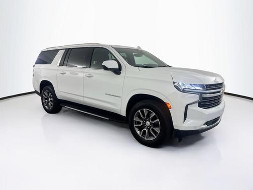 Summit White 2023 Chevrolet Suburban LT