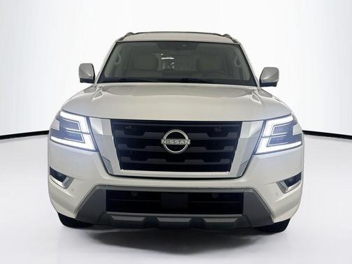 Aspen White Tricoat 2023 Nissan Armada Platinum 2WD
