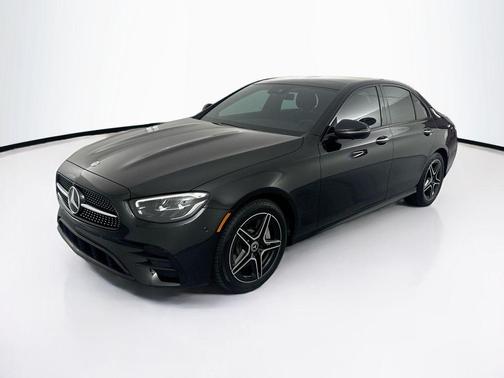 Obsidian Black Metallic 2023 Mercedes-Benz E-Class 4MATIC