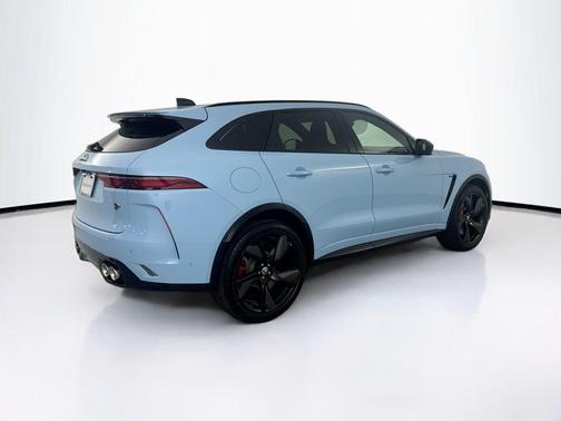 Blue 2026 Jaguar F-PACE SVR