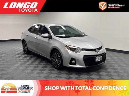 2016 Toyota Corolla S Plus