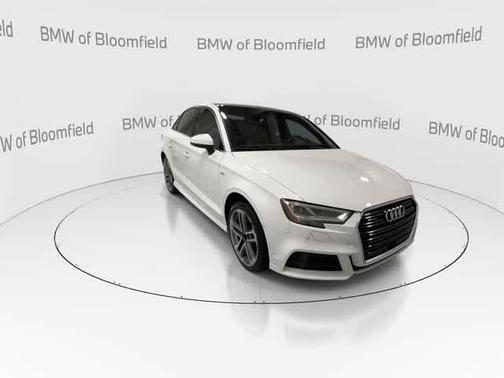 Glacier White Metallic 2019 Audi A3 Premium