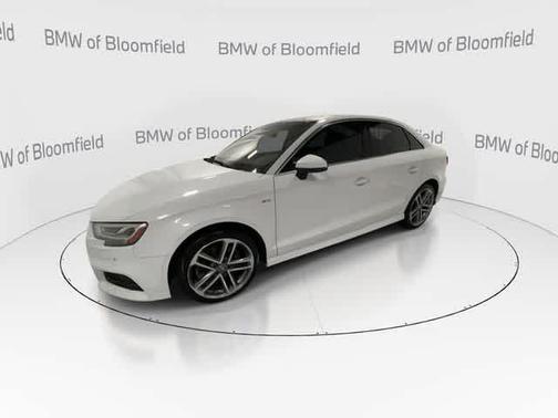 Glacier White Metallic 2019 Audi A3 Premium