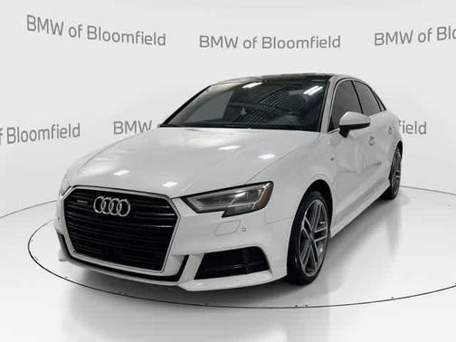 Glacier White Metallic 2019 Audi A3 Premium