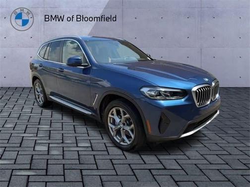 Blue 2023 BMW X3 xDrive30i
