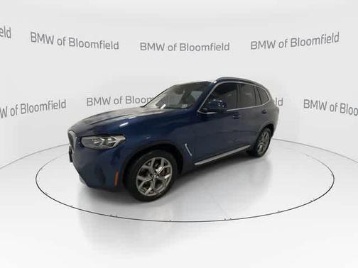 Blue 2023 BMW X3 xDrive30i
