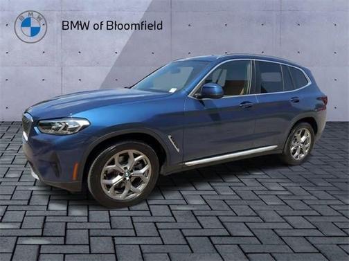 Blue 2023 BMW X3 xDrive30i