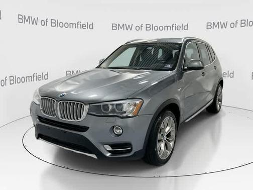 Space Gray Metallic 2017 BMW X3 xDrive35i