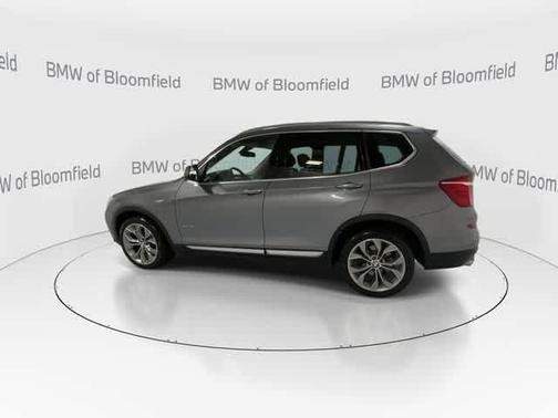 Space Gray Metallic 2017 BMW X3 xDrive35i