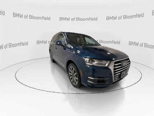 Blue 2019 Audi Q7 45 Premium