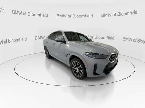 Brooklyn Grey Metallic 2025 BMW X6 xDrive40i