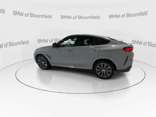 Brooklyn Grey Metallic 2025 BMW X6 xDrive40i