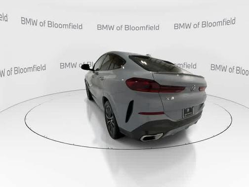 Brooklyn Grey Metallic 2025 BMW X6 xDrive40i