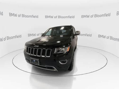 Black Forest Green Pearlcoat 2015 Jeep Grand Cherokee Limited