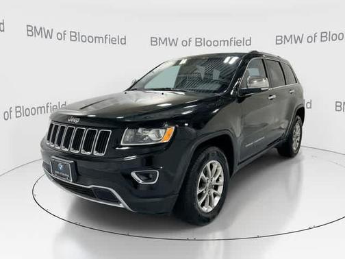 Black Forest Green Pearlcoat 2015 Jeep Grand Cherokee Limited