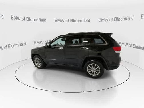 Black Forest Green Pearlcoat 2015 Jeep Grand Cherokee Limited