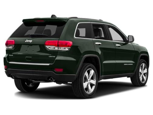 Black Forest Green Pearlcoat 2015 Jeep Grand Cherokee Limited