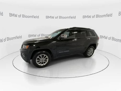 Black Forest Green Pearlcoat 2015 Jeep Grand Cherokee Limited