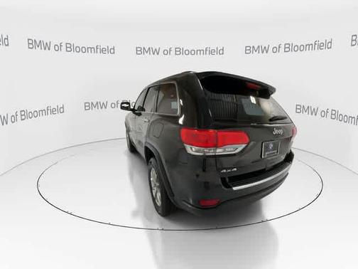 Black Forest Green Pearlcoat 2015 Jeep Grand Cherokee Limited