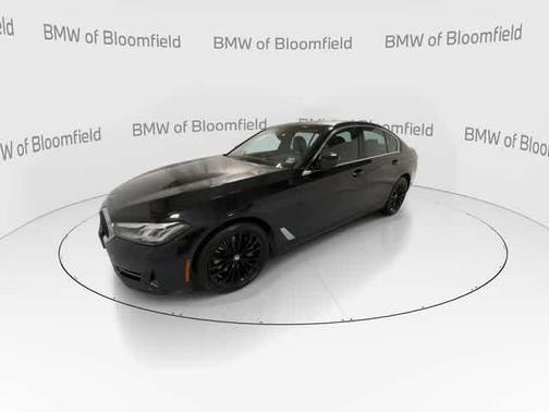 Black Sapphire Metallic 2023 BMW 540 i xDrive