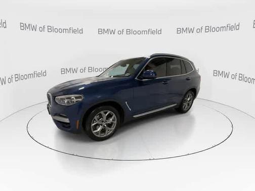 Phytonic Blue Metallic 2021 BMW X3 xDrive30i